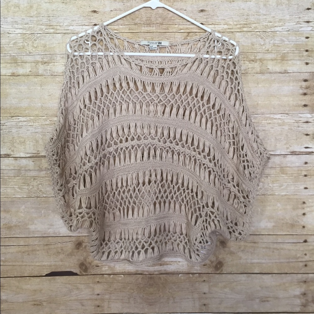 Forever 21 Knitted Top Size Small